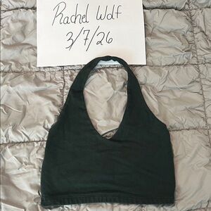Brandy Melville Forest Green Top